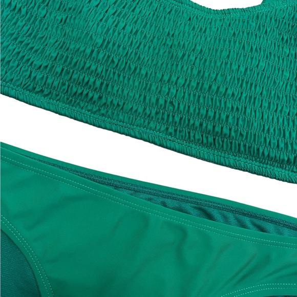 EUC Cabana del Sol 2 Piece Bikini Green Size S - Picture 4 of 5